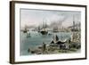 Port of New Orleans-Alfred Rudolf Waud-Framed Giclee Print