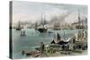 Port of New Orleans-Alfred Rudolf Waud-Stretched Canvas