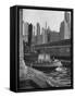 Port of New York-Andreas Feininger-Framed Stretched Canvas