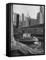 Port of New York-Andreas Feininger-Framed Stretched Canvas