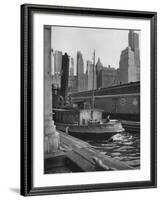 Port of New York-Andreas Feininger-Framed Photographic Print