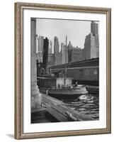 Port of New York-Andreas Feininger-Framed Photographic Print