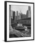 Port of New York-Andreas Feininger-Framed Photographic Print