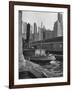 Port of New York-Andreas Feininger-Framed Photographic Print