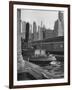 Port of New York-Andreas Feininger-Framed Photographic Print
