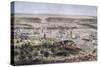 Port of New York-Currier & Ives-Stretched Canvas