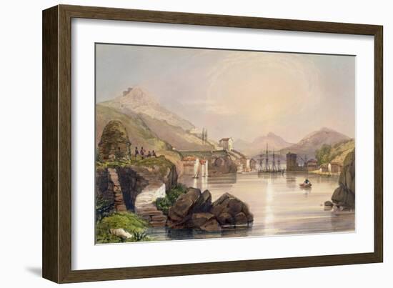 Port of Passages, 1828-Henry Wilkinson-Framed Giclee Print