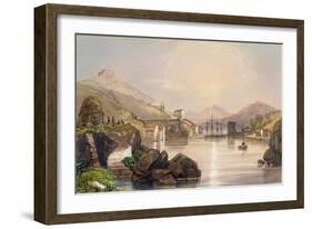 Port of Passages, 1828-Henry Wilkinson-Framed Giclee Print