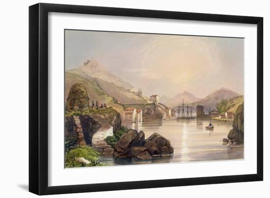 Port of Passages, 1828-Henry Wilkinson-Framed Giclee Print