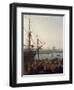 Port of Rochefort, Unloading Deck, 1762-Claude Joseph Vernet-Framed Giclee Print