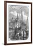 Port of Rotterdam, Holland, from 'The Illustrated London News', 1810-null-Framed Giclee Print