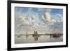 Port of Rotterdam-Eugène Boudin-Framed Premium Giclee Print