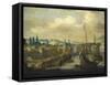 Port of Rouen, Ca 1620-Claude de Jongh-Framed Stretched Canvas