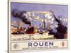 Port of Rouen-null-Stretched Canvas