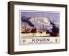 Port of Rouen-null-Framed Art Print