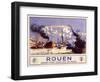 Port of Rouen-null-Framed Art Print