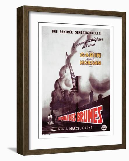 Port of Shadows, 1938 (Le Quai Des Brumes)-null-Framed Giclee Print