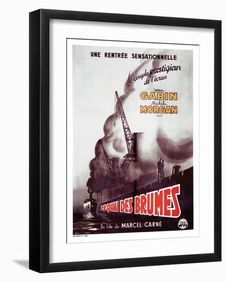 Port of Shadows, 1938 (Le Quai Des Brumes)-null-Framed Giclee Print