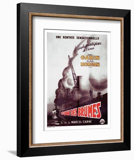 Port of Shadows, 1938 (Le Quai Des Brumes)-null-Framed Giclee Print