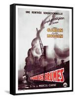 Port of Shadows, 1938 (Le Quai Des Brumes)-null-Framed Stretched Canvas