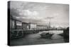 Port of Singapore, Engraving, from Journey around World by India and China Seas-Cyrille Pierre Theodore Laplace-Stretched Canvas