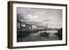 Port of Singapore, Engraving, from Journey around World by India and China Seas-Cyrille Pierre Theodore Laplace-Framed Giclee Print