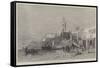 Port of Tangier-Harry John Johnson-Framed Stretched Canvas