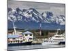 Port of Ushuaia, Tierra Del Fuego, Patagonia, Argentina, South America-Richard Cummins-Mounted Photographic Print