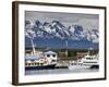 Port of Ushuaia, Tierra Del Fuego, Patagonia, Argentina, South America-Richard Cummins-Framed Photographic Print