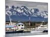 Port of Ushuaia, Tierra Del Fuego, Patagonia, Argentina, South America-Richard Cummins-Mounted Photographic Print