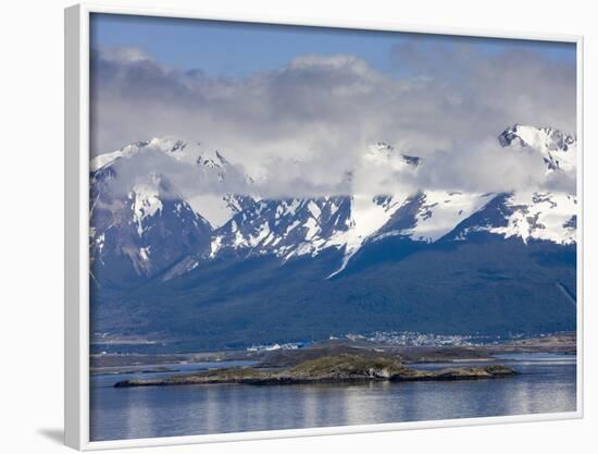 Port of Ushuaia, Tierra Del Fuego, Patagonia, Argentina, South America-Richard Cummins-Framed Photographic Print