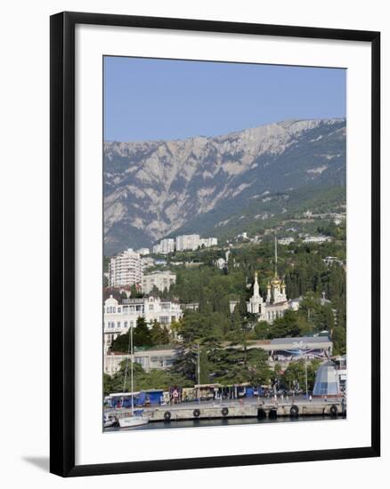 Port of Yalta, Yalta, Ukraine-Cindy Miller Hopkins-Framed Premium Photographic Print