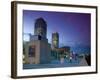 Port Olimpic, Barcelona, Spain-Alan Copson-Framed Photographic Print