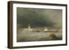 Port on a Stormy Day, 1835-George the Elder Chambers-Framed Premium Giclee Print