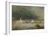 Port on a Stormy Day, 1835-George the Elder Chambers-Framed Premium Giclee Print