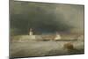 Port on a Stormy Day, 1835-George the Elder Chambers-Mounted Premium Giclee Print