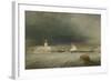 Port on a Stormy Day, 1835-George the Elder Chambers-Framed Giclee Print