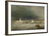 Port on a Stormy Day, 1835-George the Elder Chambers-Framed Giclee Print