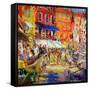 Port Promenade, Saint-Tropez-Peter Graham-Framed Stretched Canvas