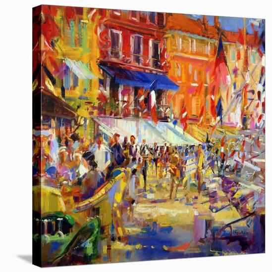 Port Promenade, Saint-Tropez-Peter Graham-Stretched Canvas