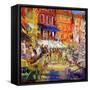 Port Promenade, Saint-Tropez-Peter Graham-Framed Stretched Canvas