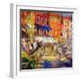 Port Promenade, Saint-Tropez-Peter Graham-Framed Premium Giclee Print