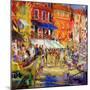 Port Promenade, Saint-Tropez-Peter Graham-Mounted Premium Giclee Print