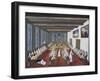 Port-Royal Des Champs Abbey, Refectory, 1710-Louise-Magdeleine Hortemels-Framed Giclee Print