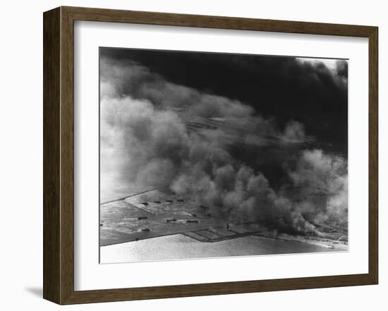 Port Said after Bombing-null-Framed Photographic Print