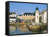 Port Sauzon, Belle-Ile-En-Mer, Breton Islands, Morbihan, France-J P De Manne-Framed Stretched Canvas