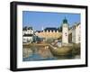 Port Sauzon, Belle-Ile-En-Mer, Breton Islands, Morbihan, France-J P De Manne-Framed Photographic Print
