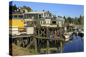 Port Side Pub in Poulsbo, Puget Sound, Washington State, United States of America, North America-Richard Cummins-Stretched Canvas