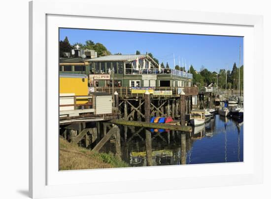 Port Side Pub in Poulsbo, Puget Sound, Washington State, United States of America, North America-Richard Cummins-Framed Photographic Print