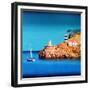 Port Soller 2-Paul Powis-Framed Giclee Print